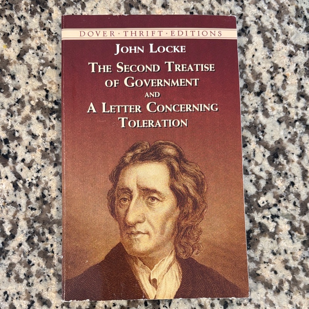 John Locke's The Second Treatise of Government Book
